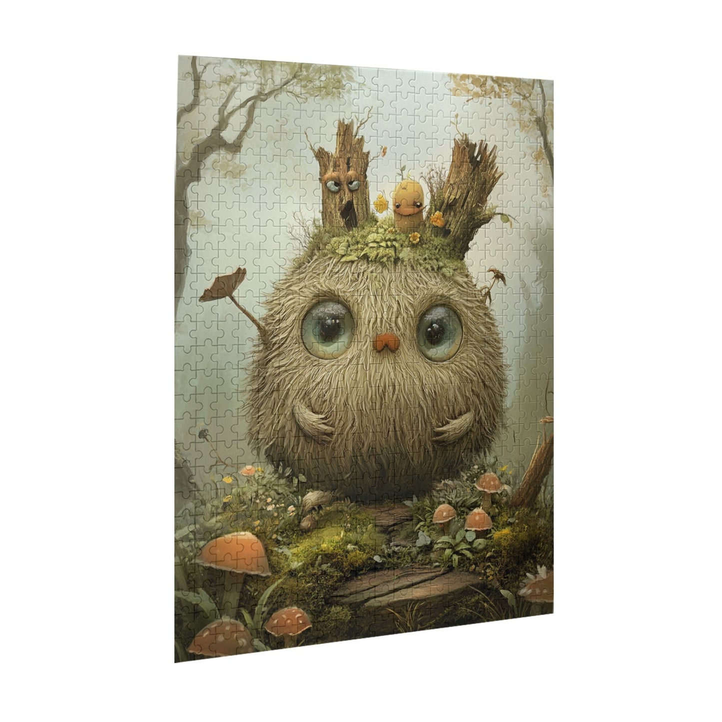 Fairy Tale Girl with Firefly Puzzle - 500-Piece Artistic Jigsaw, A Magical Night of Lights